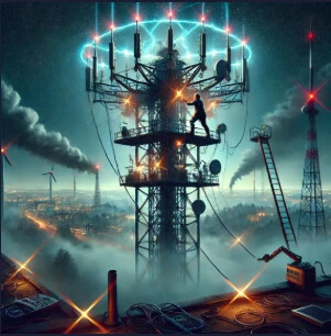 Dynamic Radio Towers