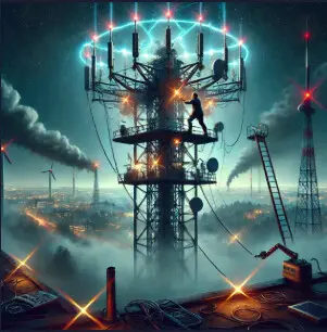 Dynamic Radio Towers