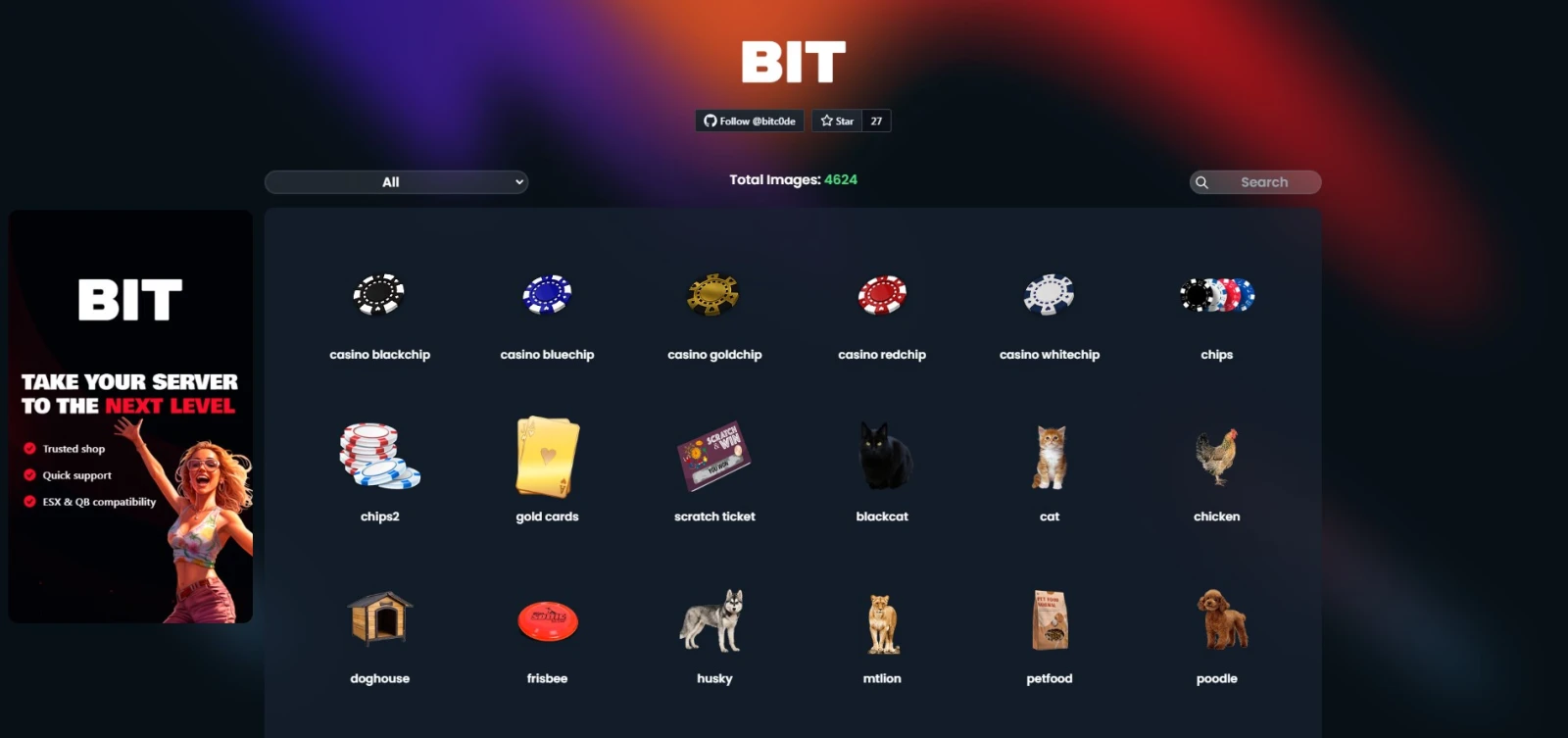 BIT-Images for your inventory +12700