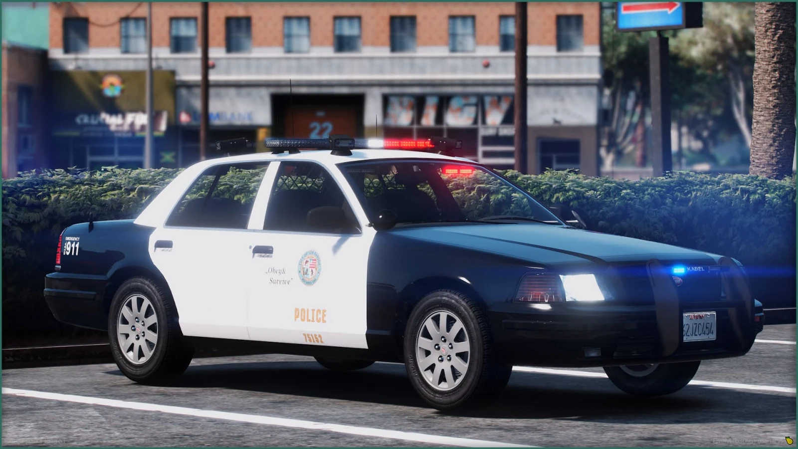 Lore-Friendly Police Stanier | Callsign System