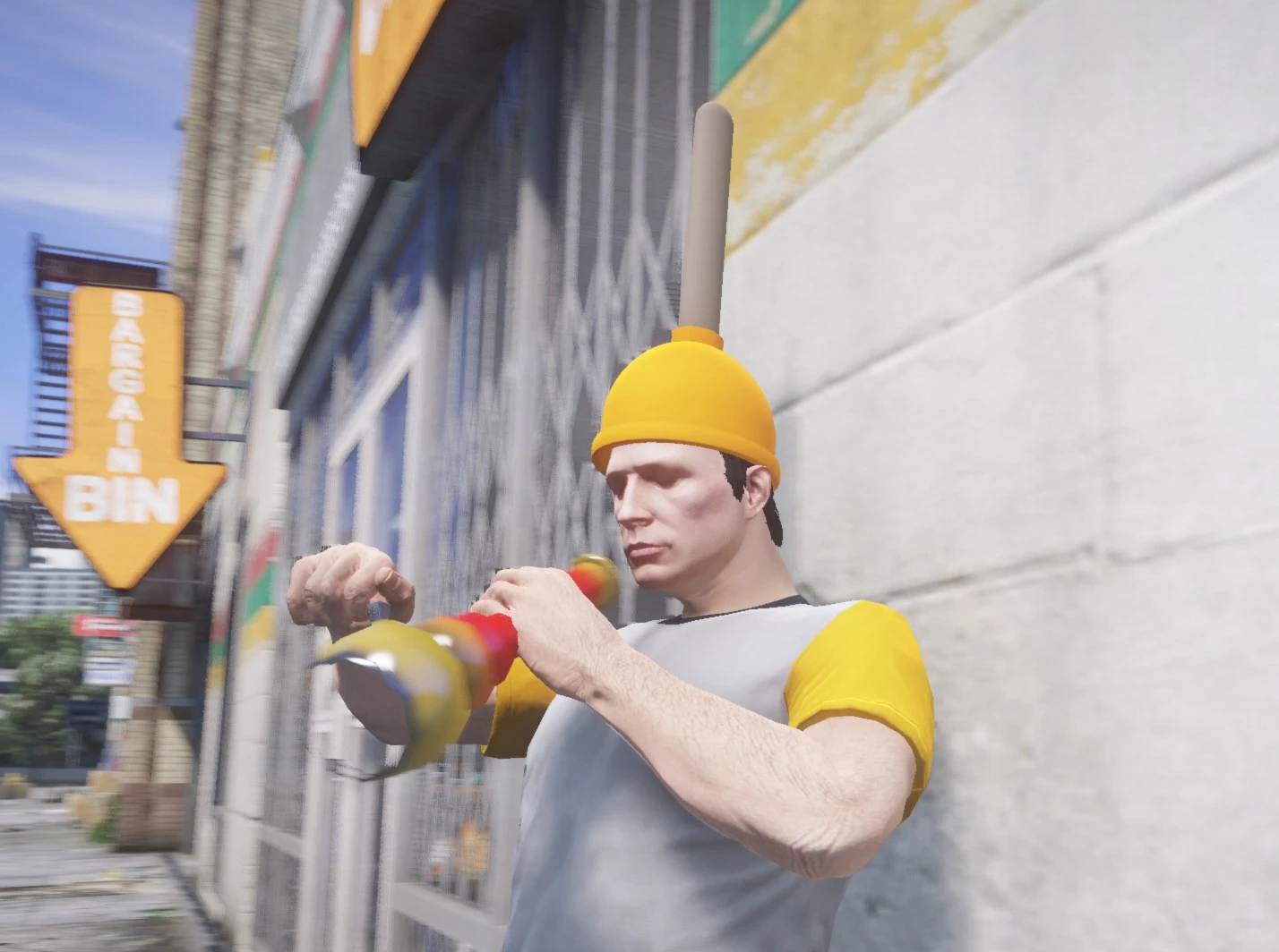 [Clothing] Plunger Hat