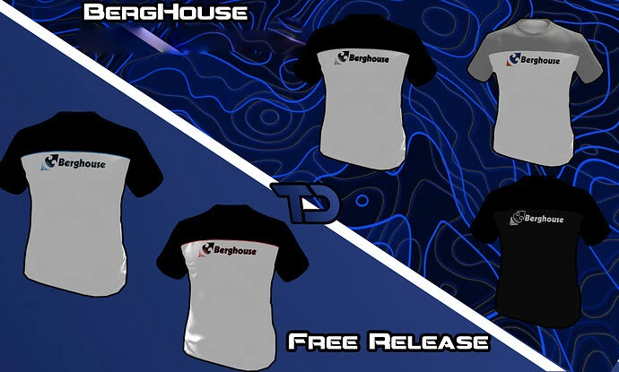 FREE Berghouse T-Shirt (5 Textures)