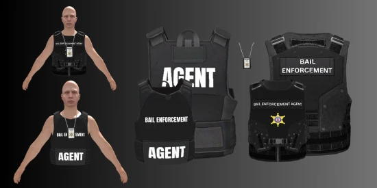 Bounty Hunter Clothing Pack (ADDON & REPLACE)