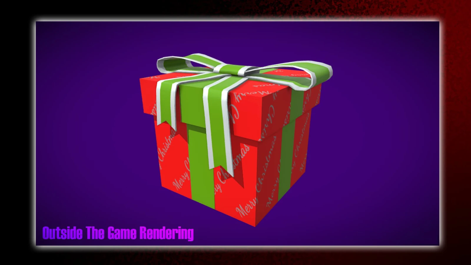 [PROP] Christmas Present Crate