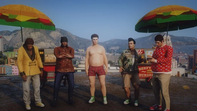Fat Freemode Clothes Pack
