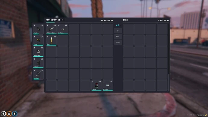[QB] nopixel Inspired Inventory