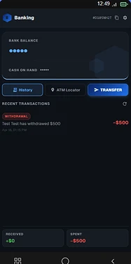 [Standalone] Banking-Feature-Rich NPWD Banking App